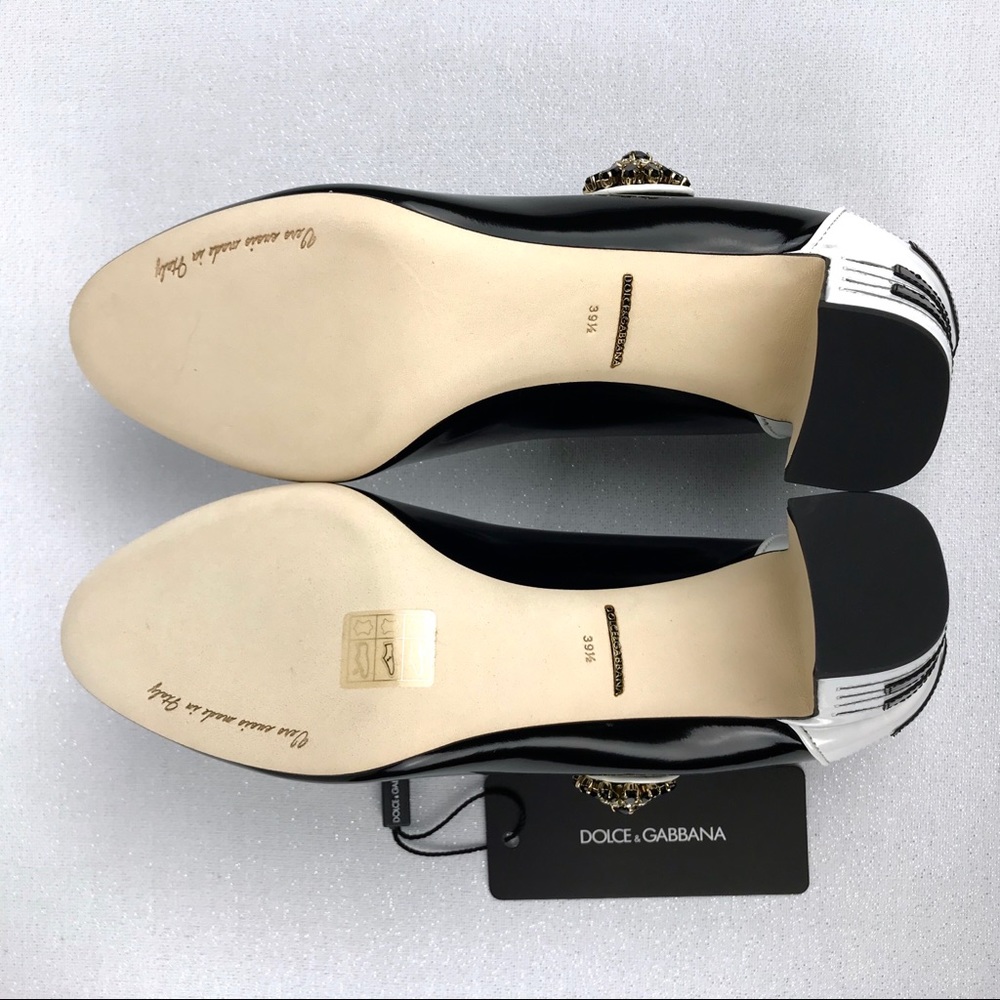 ❤️Host Pick❤️ Dolce Gabbana Black White Piano Shoe - Picture 5 of 8